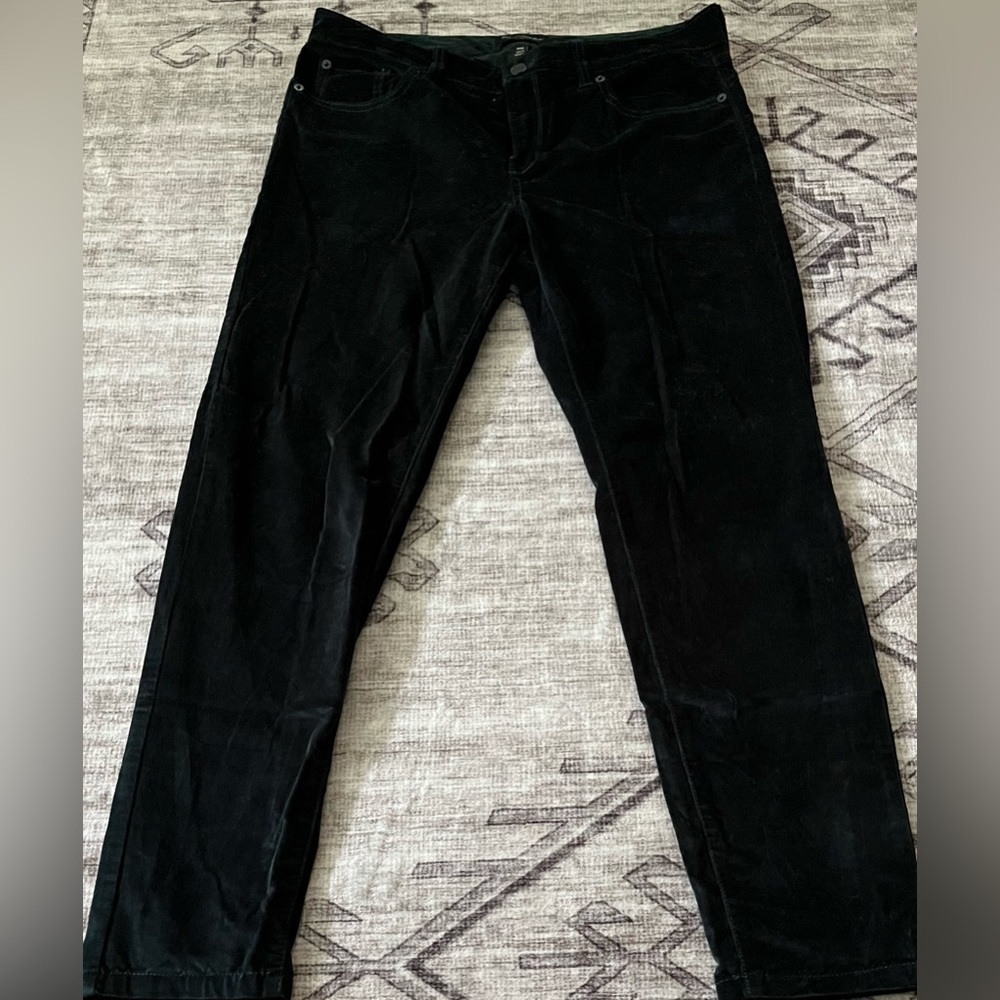 Banana Republic Women's Dark Green Straight Leg Jeans